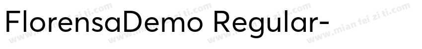 FlorensaDemo Regular字体转换